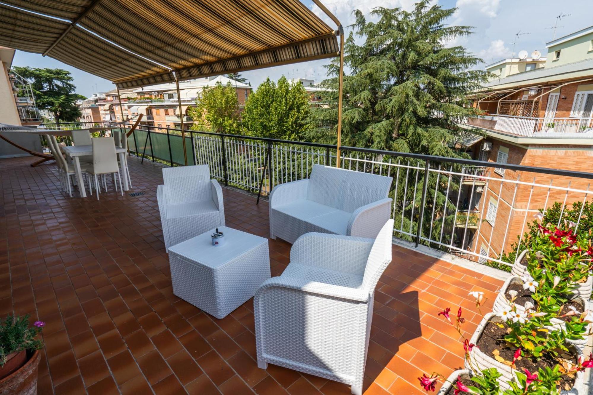 Luxury Penthouse Con Amaca Privata Apartamento Roma